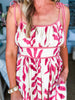 Botanical Empire Midi Dress