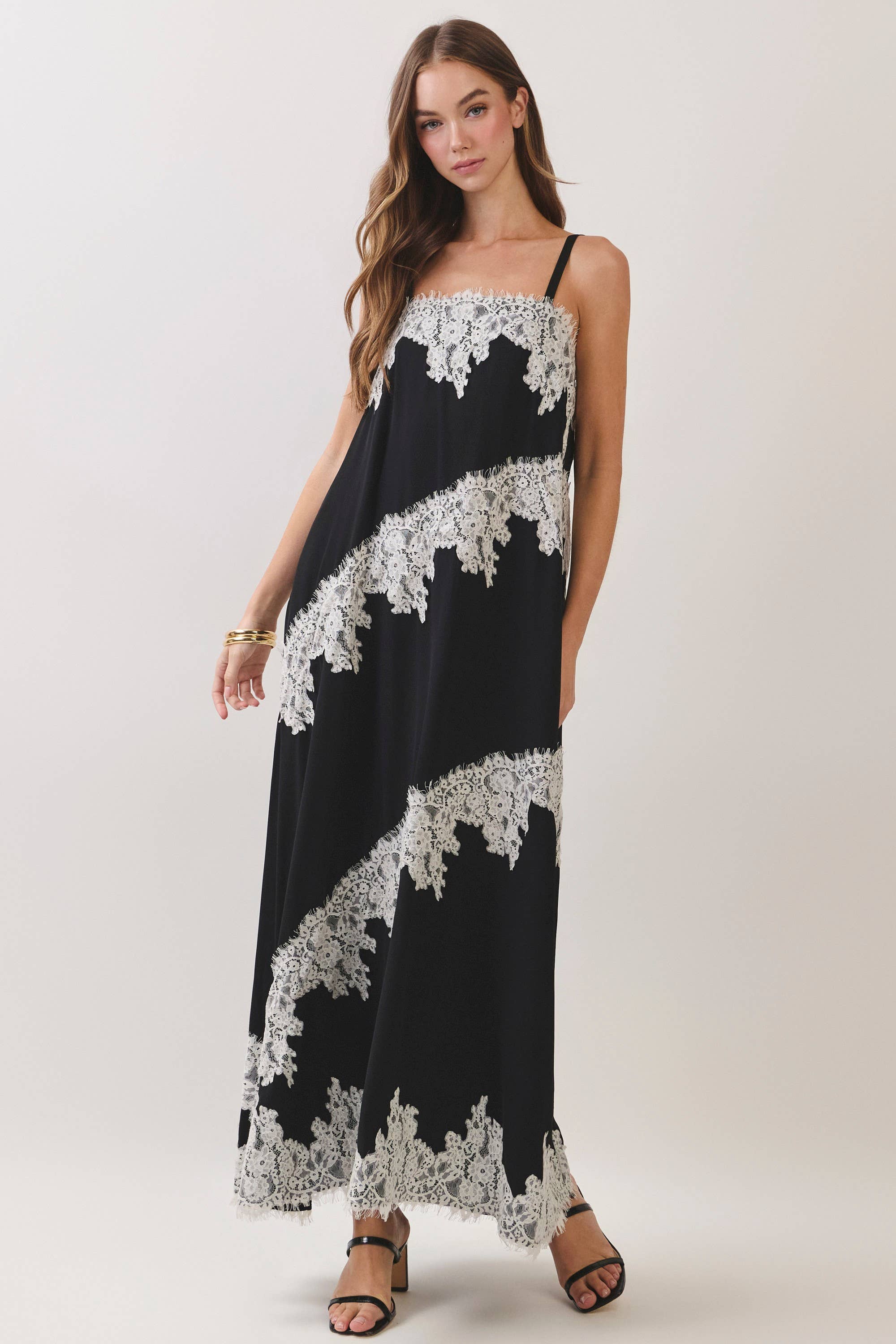 Lace Harmony Maxi Dress