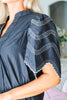 Countryside Mornings Mini Dress-Black