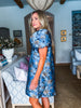 Blooming Personality Jacquard Dress