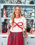 Ribbon and Bows Sweater