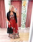 Verona Floral Maxi Dress