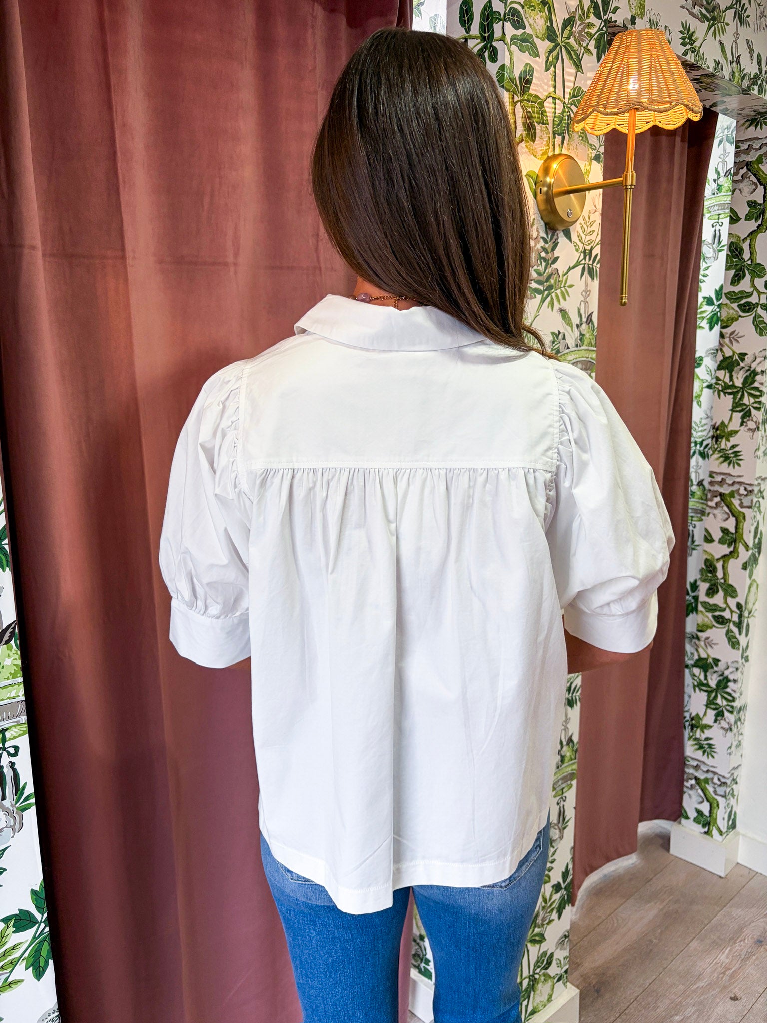 The Sculpt Button Down Top