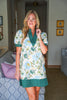Enchanting Florals Mini Dress