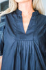 Countryside Mornings Mini Dress-Black