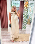 Desert Breeze Lace Maxi Dress