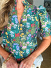 Magical Garden Floral Top