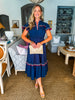 Fun in the Sun Dress- Navy