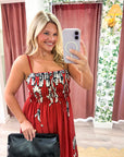 Verona Floral Maxi Dress