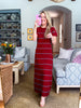 Wave Midi Sweater Dress