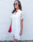 Sweet Escape Lace Mini Dress