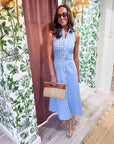 Gene Gingham Maxi Dress