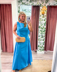Blue Crush Maxi Dress