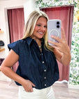 Twilight Denim Top