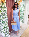 Gene Gingham Maxi Dress