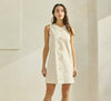 Wavy Days Button Front Dress