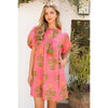 Countryside Bliss Floral Mini Dress