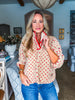Heart Print Teddy Bear Jacket