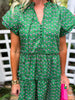 Isha Floral Tiered Mini Dress