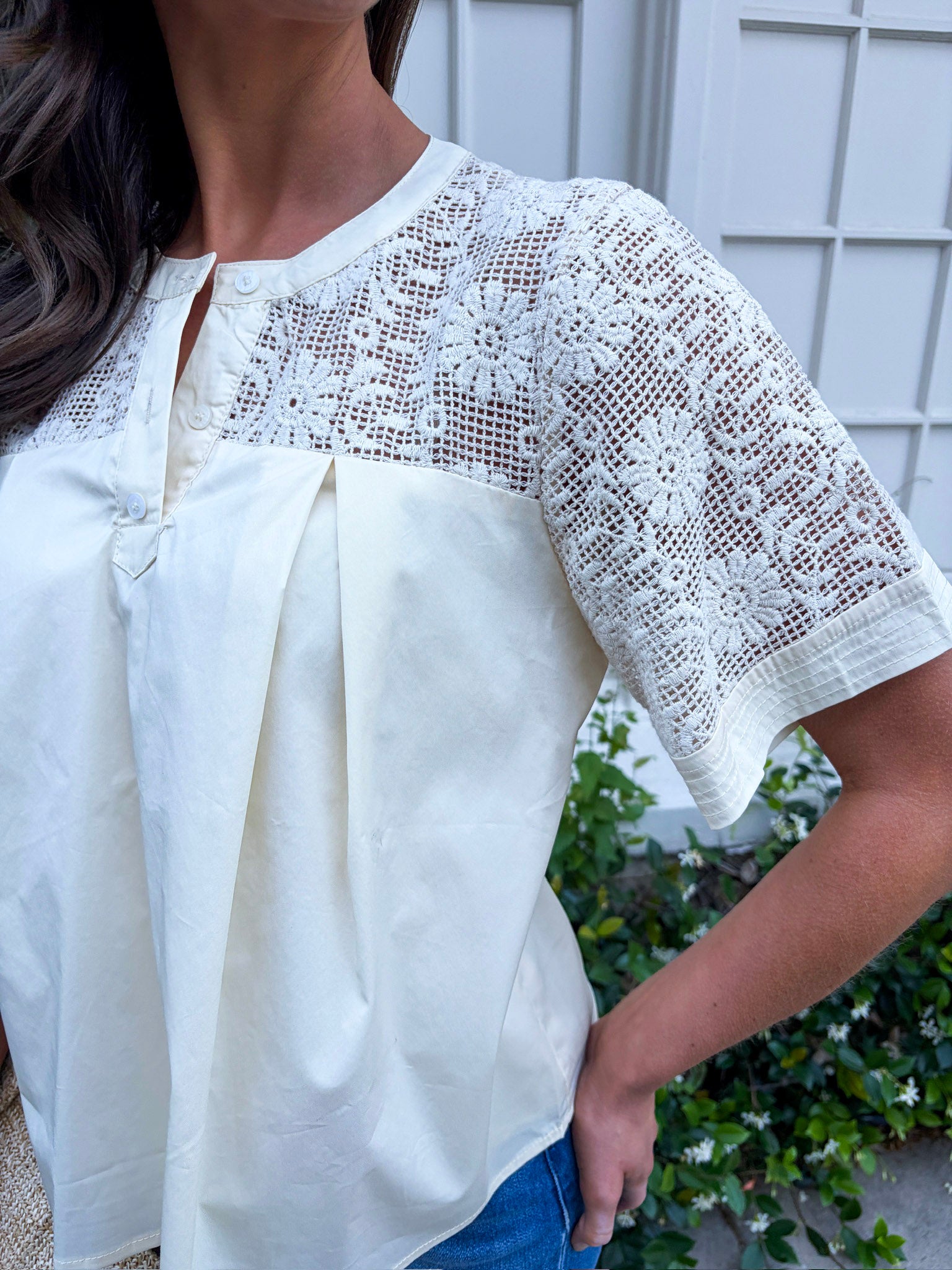 Soft Serenity Top-Cream