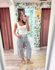 Maritime Stripe Barrel Pants