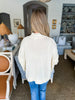 Cozy Girl Sweater- Ivory