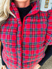 Plaid Baby Puffer Vest