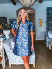 Blooming Personality Jacquard Dress