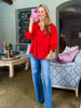 Seeing Love Ruffled Top