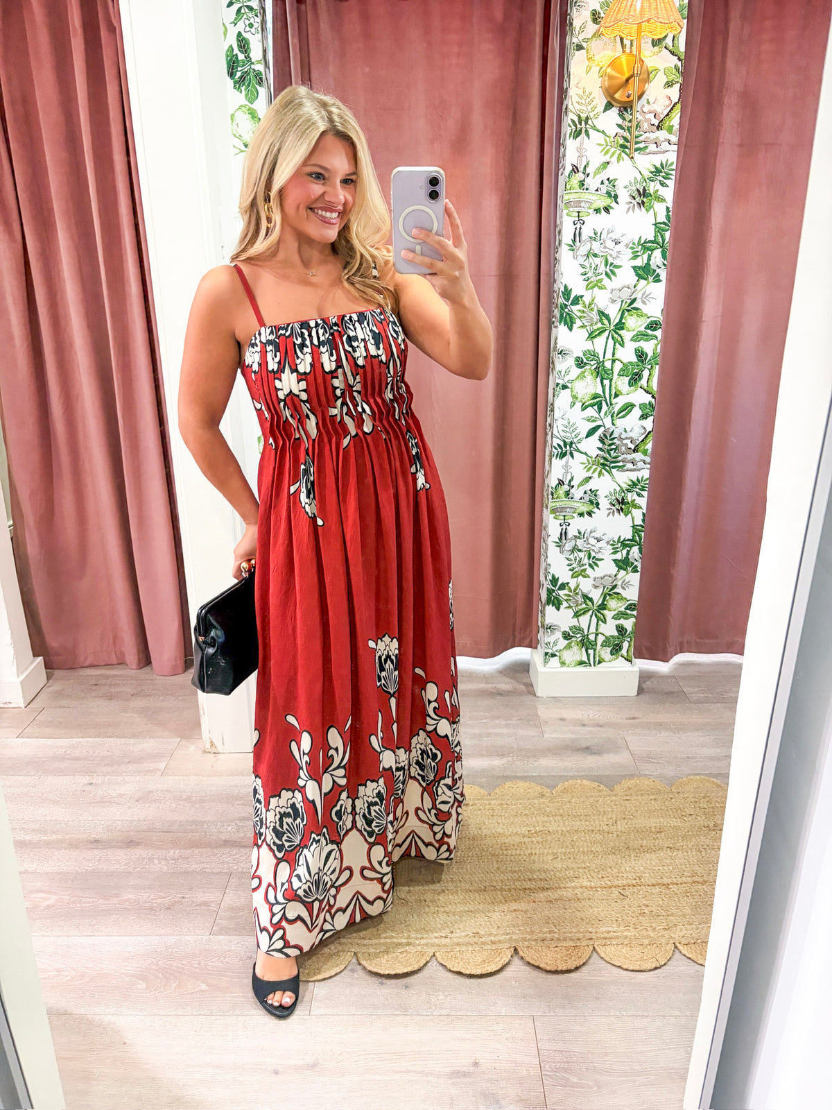 Verona Floral Maxi Dress