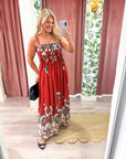Verona Floral Maxi Dress