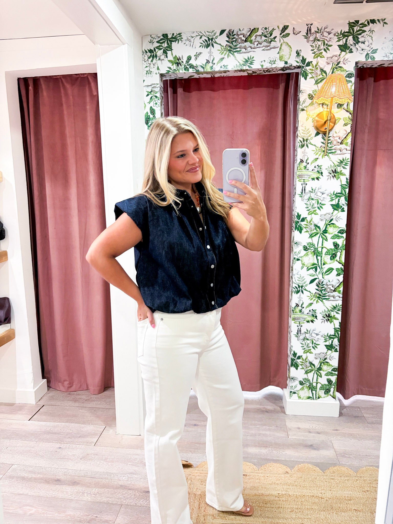 Twilight Denim Top