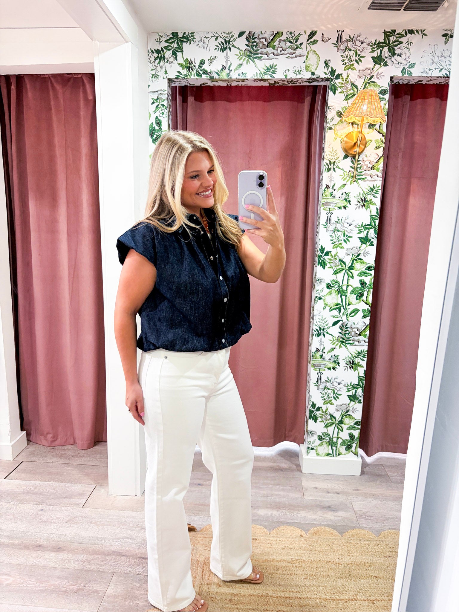 Twilight Denim Top