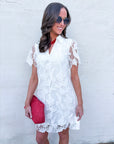 Sweet Escape Lace Mini Dress