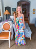 Resort Scene Maxi Dress