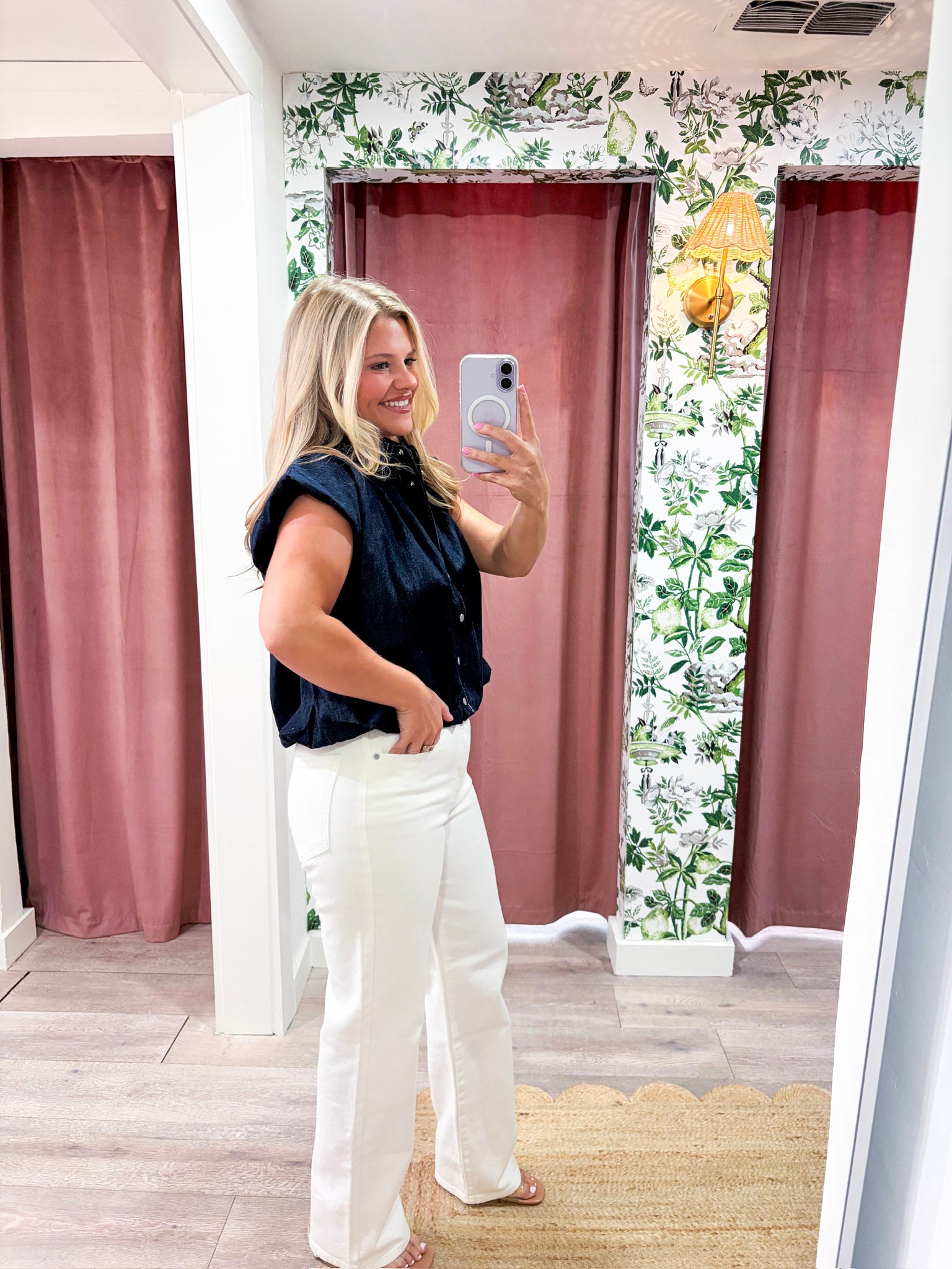 Twilight Denim Top