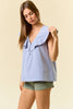 Sweet Talk Top-Powder Blue