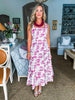 Romantic Toile Midi Dress