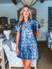 Blooming Personality Jacquard Dress