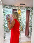 Purely Yours Maxi Dress-Red