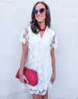 Sweet Escape Lace Mini Dress