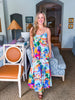 Resort Scene Maxi Dress