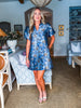 Blooming Personality Jacquard Dress