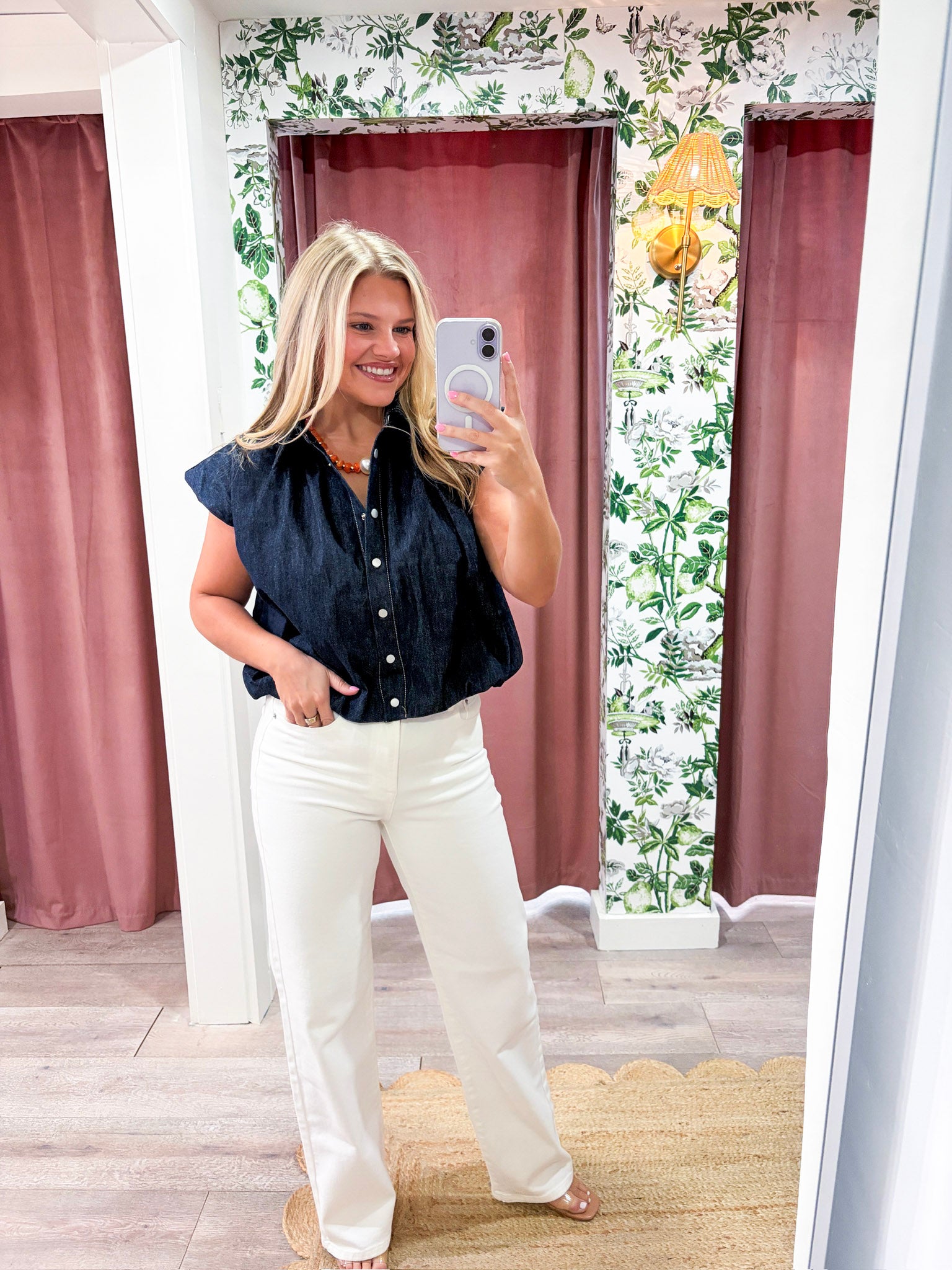 Twilight Denim Top