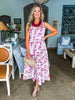 Romantic Toile Midi Dress