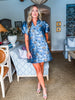 Blooming Personality Jacquard Dress