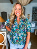 Magical Garden Floral Top