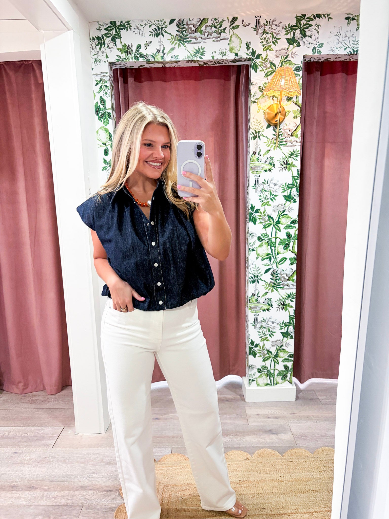 Twilight Denim Top