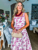 Romantic Toile Midi Dress