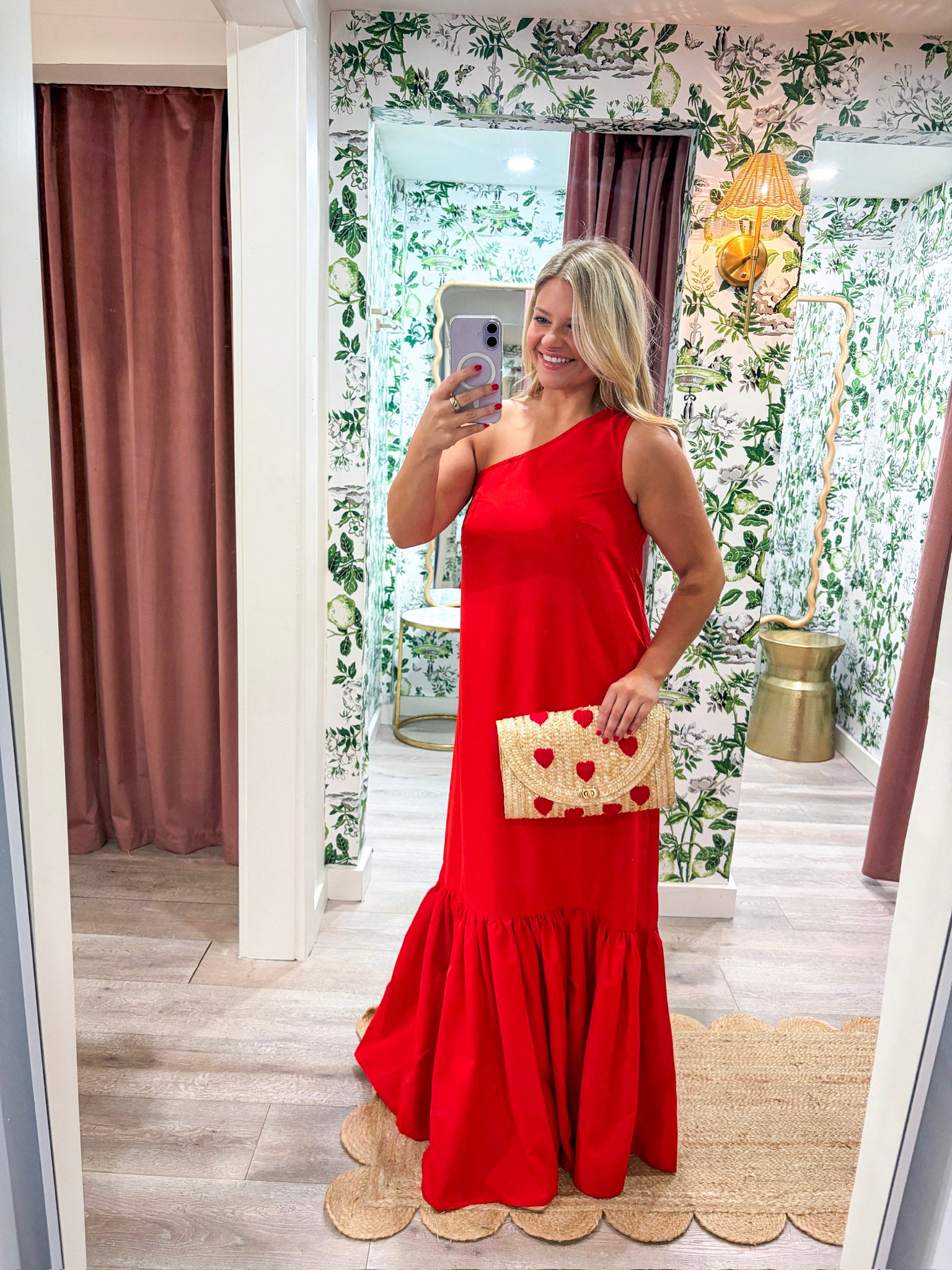 Purely Yours Maxi Dress-Red